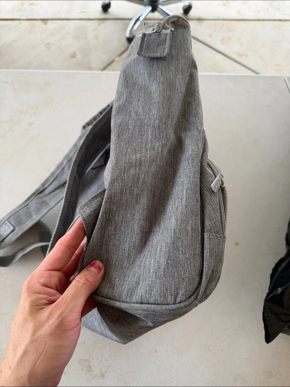 Enfamil Wonder Gray Convertible Baby Insulated Diaper Backpack Tote